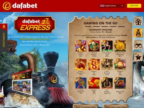 Dafabet Express website preview