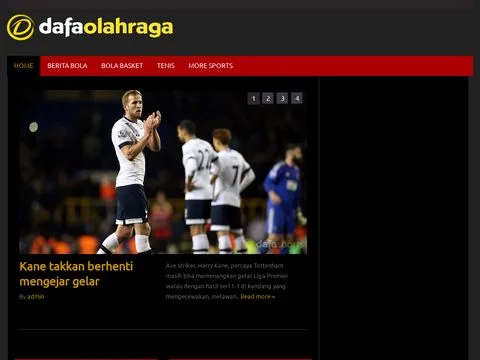 Dafaolahraga website preview